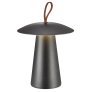 Akku-Tischleuchte H29,2 cm, Schwarz