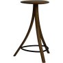 Klee Hocker H55 cm, Eiche geräuchert 