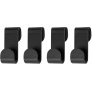 Set, H3,8 cm, Schwarz