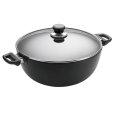 Suppen-/Brattopf mit Antihaft Beschichtung und Deckel 32 cm/7,5 L