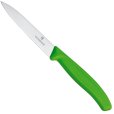 Kräutermesser Spitz 10 cm, Grün