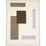 Lila/Braun/Beige