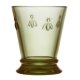 Rochère Abeille Wasserglas 6er Set, 26 cl, Grün