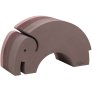 Elefant M/45 cm, Vintage rose