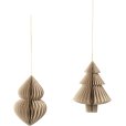 Weihnachtsbaum 2er Set 13 cm