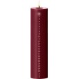 LED Kalenderkerze mit Fernbedienung Ø6/H24,5 cm