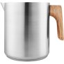 Nordic Kitchen Induktionskessel 1 L, Gebürsteter Stahl