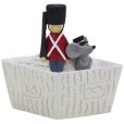 Schrank Der standhafte Zinnsoldat, Grau