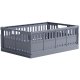 crate Maxi Faltbox 34x48 cm, Blaugrau