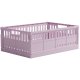 crate Maxi Faltbox 34x48 cm, Flieder