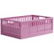 crate Maxi Faltbox 34x48 cm, Soft Fuchsia