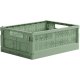 crate Midi Faltbox 24x34 cm, Green Bean Green