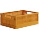 crate Midi Faltbox 24x34 cm, Senf