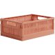 crate Midi Faltbox 24x34 cm, Peachy