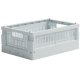 crate Mini Faltbox 17x24 cm, Ice Cube Blue