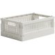 crate Mini Faltbox 17x24 cm, Milch