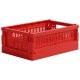 crate Mini Faltbox 17x24 cm, So Bright Red