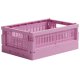 crate Mini Faltbox 17x24 cm, Soft Fuschia