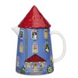 Kanne 1,0 L, Muminhaus mit Deckel