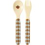 Kinderbesteckset 2-teilig, Music Band/Mint