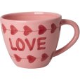 Tasse 42 cl, Love/Pink