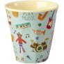Becher 16 cl, Music Band/Mint